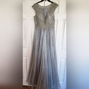 Size 12 - Montage By Mon Cheri Long Dress MSRP $850